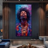  Image JIMI HENDRIX - Eksplozija harmonije | 100% originalna akrilna boja | ePonuda.com