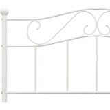  Okvir za krevet bijeli metalni 160 x 200 cm | shoptok.hr