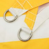  Sončno platno Rumena in Bela 7 x 4 m 100% poliester Oxford, (5000222514) | Shoptok.si