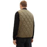 Tom Tailor Brezrokavnik oliva / črna | Shoptok.si