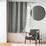 Douceur d int&amp;eacute;rieur Siva termo izolacijska/sa zvučnom izolacijom zavjesa od mikrovlakana 135x180 cm Micropolar &amp;ndash; Slike