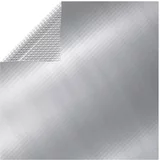 vidaXL Pravokotno pokrivalo za bazen 600x400 cm PE srebrno