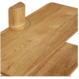 House Nordic Večnivojska polica iz masivnega hrasta v svetli naravni barvi 55 cm Calcata – | Shoptok.si