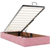 vidaXL Otomanski posteljni okvir z vzmetnicami roza 160x200cm žamet, (21608911) | Shoptok.si