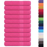  Brisače za savno 10 kos roza 80x200 cm 360 gsm 100% bombaž, (21822931) | Shoptok.si