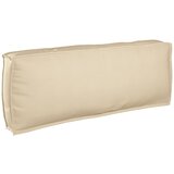 vidaXL Cushion za palete za hrbet Bež 120x40x12 cm Oxford tkanina | Shoptok.si