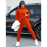 DStreet Komplet damski dresowy KSENIIA PREMIUM pomarańczowy | shoptok.hr