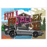 Fanattik Back to the Future 40th Anniversary Hill Valley Art Print ( 070959 ) Cene