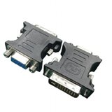 Gembird menjač pola kabla DVI-A VGA 15-pin Metalni, Crno Cene
