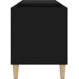Ormarić za ploče crni 84,5 x 38 x 48 cm od konstruiranog drva | shoptok.hr
