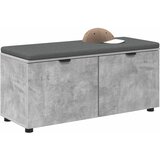  Klupa za hodnik s jastukom Betonsko Siva 100 x 38 x 46 cm | Eponuda.ba