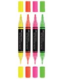 Marker AKRILNI OBOSTRANI SHAKE&PAINT NEON FABER CASTELL 285505/4BOJE BLISTER | shoptok.hr