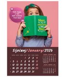  KALENDAR "ZRNCE MUDROSTI 2026" 13 LISTOVA, SPIRALA | Shoptok.si