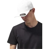 Flexfit Garment Washed cotton Dad Hat white