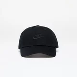 Nike Club Unstructured Futura Wash Cap Black/ Black