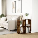 Pregrada regal za knjige boja hrasta 69,5x29x69,5 cm drveni | shoptok.hr