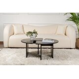 Hanah home Klub sto Moira, O90x41cm, Crni | Eponuda.ba