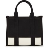 Karl Lagerfeld Ročna torbica kremna / črna | Shoptok.si