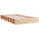  Okvir za krevet 90 x 190 cm jednokrevetni od masivnog drva | shoptok.hr