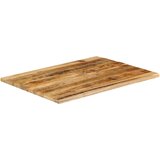 Stolna ploča 100x80x2,5 cm masivno drvo manga sa živim rubom | Eponuda.com