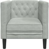 SOFA Svijetlo siva 74,5 x 71 x 70,5 cm Baršun | shoptok.hr