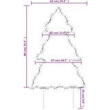  Božićno drvce sa šiljcima 115 LED 90 cm | shoptok.hr