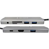 Gembird A-CM-COMBO9-03 USB Type-C 9-in-1 multi-port adapter USB USB-C+HUB+HDMI+PD+card rea (2023) | ePonuda.com