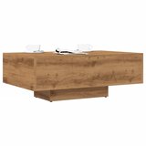 vidaXL Klubska mizica artisan hrast 85x55x31 cm inženirski les Cene