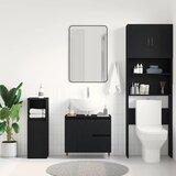  Kupaonski ormar Crni hrast 65 x 33 x 60 cm Konstruirano drvo | shoptok.hr