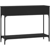  Konzolni stol crni 100 x 30,5 x 75 cm od konstruiranog drva | Eponuda.ba