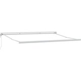 vidaXL Tenda na uvlačenje antracit-bijela 4x3 m od tkanine i aluminija | shoptok.hr