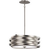 Elstead Lighting Elstead Roswell 3 okrogle stropne svetilke, brušen nikelj, E27, (22097902) | Shoptok.si