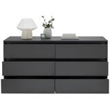 CARRYHOME komoda, antracit | Shoptok.si