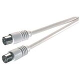Vivanco Kabel 19322, antenski coax na coax, 10m, bijeli | shoptok.hr