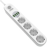 2M električni razdelilec 4x USB polnilec Cene