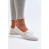 EVENTO PE1 Women's White Slip-On Sneakers Adrancia | Shoptok.si