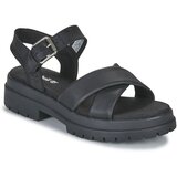 Timberland Sandali & Odprti čevlji LONDON VIBE X STRAP Črna | Shoptok.si