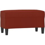  Klupa crvena boja vina 70 x 35 x 41 cm od umjetne kože | Eponuda.ba