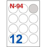 NANO Etikete za laserske i ink-jet pisače , N-94, fi 60 mm, 100/1 | shoptok.hr