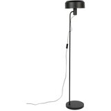 White Label Črna stoječa svetilka s kovinskim senčilom (višina 135 cm) Landon – | Shoptok.si