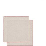 Kave Home Tekstilni ubrusi u setu 2 kom 40x40 cm Veliat – Cijene