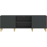 TV omarica Črna 150 x 31 x 50 cm Inženirski les, (5000210272) | Shoptok.si