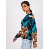 Italy Moda Blouse-DHJ-BZ-6033-1.49P-Sea | Shoptok.si