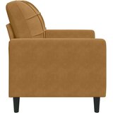  Fotelja smeđa 60 cm baršunasta | shoptok.hr