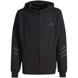 Adidas Flis J Fi 3S Fz Hd Črna Cene