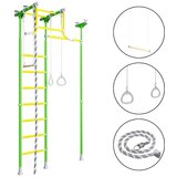 Monkey Gym Telovadna, švedska lestev za dom Jupiter - svetlo zelena, (5000077554) | Shoptok.si