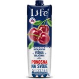 Nectar voćni sok life višnja 1l Cene
