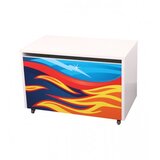 Happy Kitty Kutija za igračke drvena 40x70x40cm Racing car | Eponuda.ba