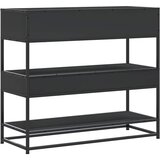  Konzolni stol crni 90x35x80 cm konstruirano drvo | Eponuda.ba