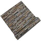 A.S. CREATION TAPETEN Tapeta iz netkane tekstilije AS CREATION Wood-n-Stone (bež-rjava-siva barva, videz kamenja) cene